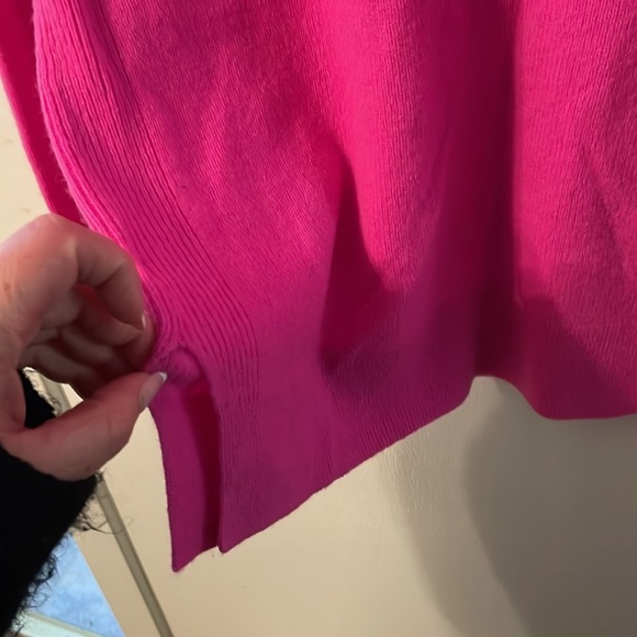 Nordstrom Halogen Women’s Pink 100% Cashmere Sweater Size XS Crewneck Luxury - Picture 5 of 5
